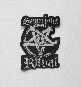 SUPERJOINT RITUAL [laser cut] -- woven patch