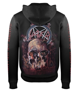 Sweatshirt SLAYER - SOUTH OF HEAVEN [Zipper]