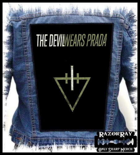 THE DEVIL WEARS PRADA - Logo -- backpatch back patch.jpg