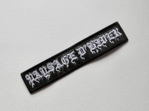 Naszywka Haftowana PAYSAGE D'HIVER - Logo [white]