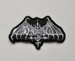 Naszywka Haftowana ONDSKAPT - Logo Shaped [white] 