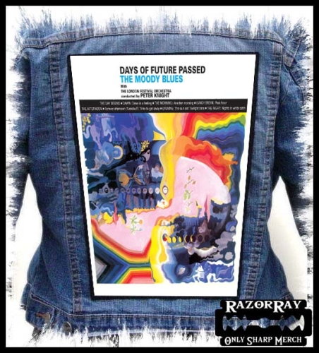 THE MOODY BLUES - Days Of Future Passed   -- backpatch back patch.jpg
