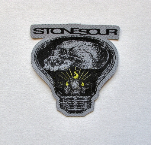 STONE SOUR - Bulb [laser cut] -- woven patch.JPG