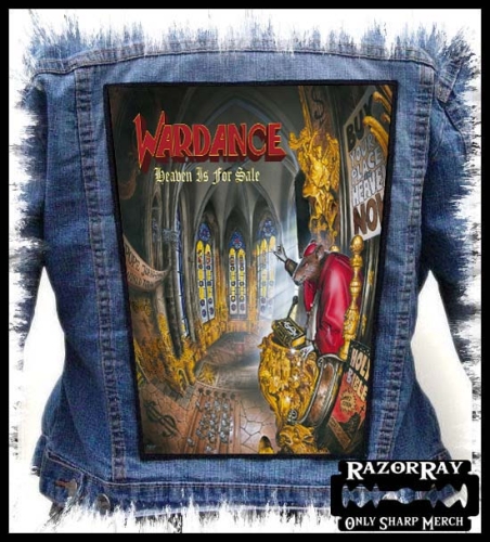 WARDANCE - Heaven Is for Sale -- backpatch back patch.jpg