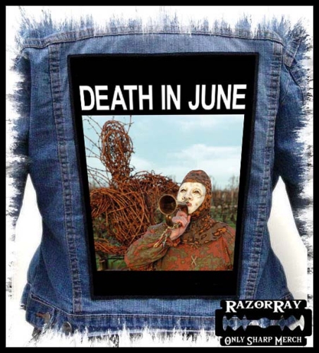DEATH IN JUNE - The Rule Of Thirds -- backpatch back patch.jpg