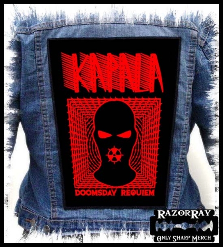 KAPALA - Doomsday Requiem -- backpatch back patch.jpg