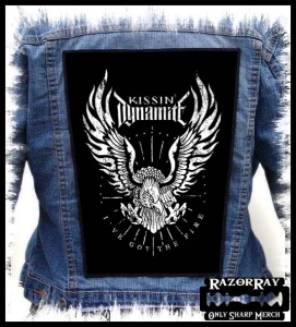 KISSIN DYNAMITE - I've Got the Fire -- Backpatch