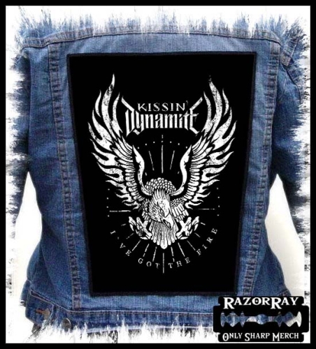 KISSIN DYNAMITE - I've Got the Fire -- backpatch back patch.jpg
