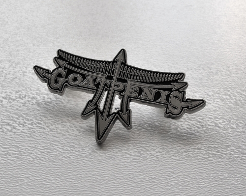 GOATPENIS - Logo -- metal pin.JPG