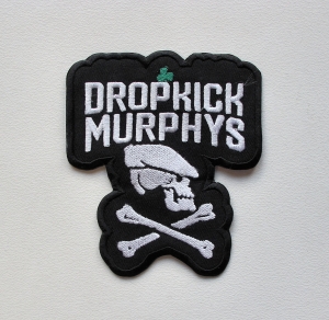 DROPKICK MURPHYS - Skull & Bones -- Embroidered Patch