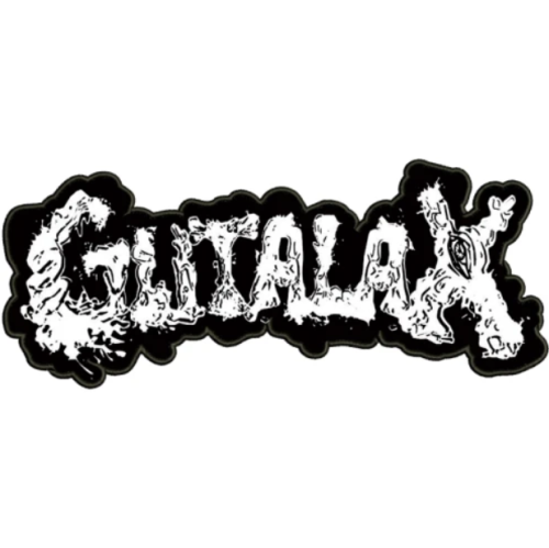 GUTALAX - Logo [white] -- backpatch Embroidered.png