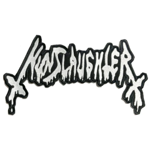 NUNSLAUGHTER - Logo -- backpatch Embroidered.png