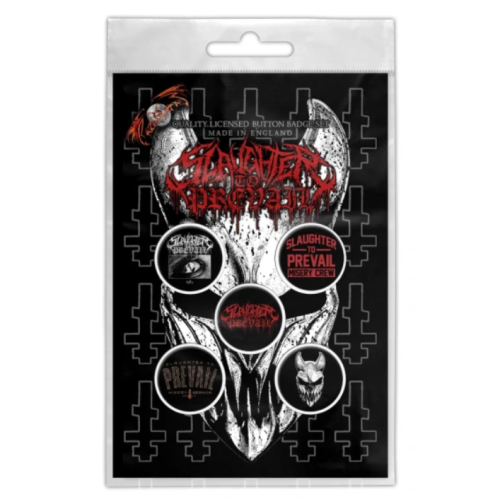 SLAUGHTER TO PREVAIL - LOGO -- Badges [5 Pack] .png