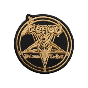 VENOM - WELCOME TO HELL [iron on] -- Embroidered Patch