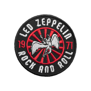 LED ZEPPELIN - ROCK AND ROLL [iron on] -- Embroidered Patch.jpg