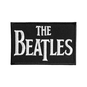 THE BEATLES [iron on] [not shaped] -- Embroidered patch