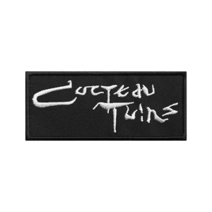 COCTEAU TWINS [iron on] -- Embroidered Patch
