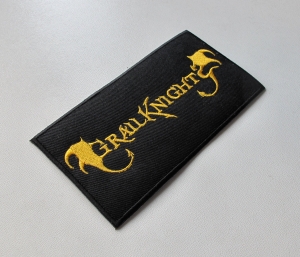 GRAILKNIGHTS - Logo [iron on] -- Embroidered Patch