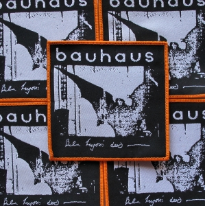 BAUHAUS - Bela Lugosi's Dead [orange] -- woven patch