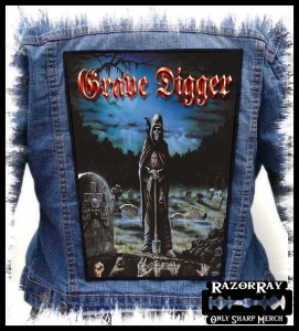 GRAVE DIGGER - The Grave Digger -- Backpatch