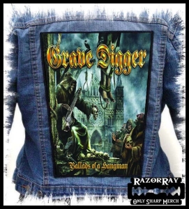 GRAVE DIGGER - Ballads of a Hangman -- Backpatch