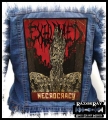 EXHUMED - Necrocracy -- backpatch back patch.jpg
