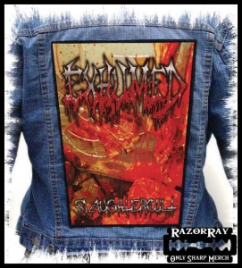 EXHUMED - Slaughtercult -- Backpatch