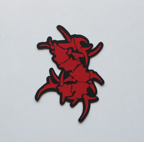 SEPULTURA - TRIBAL LOGO [red] -- Woven Patch.jpg
