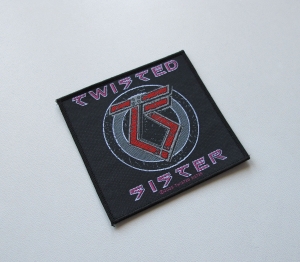 TWISTED SISTER - Logo [pink;red] - Woven Patch