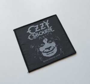 OZZY OSBOURNE - FACE -- Woven Patch