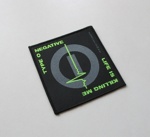 TYPE O NEGATIVE - LIFE IS KILLING ME -- Woven Patch.jpg