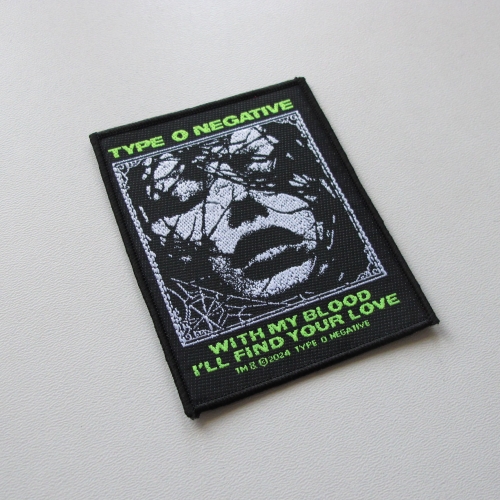 TYPE O NEGATIVE - WITH MY BLOOD I'LL FIND YOUR LOVE -- Woven Patch.jpg