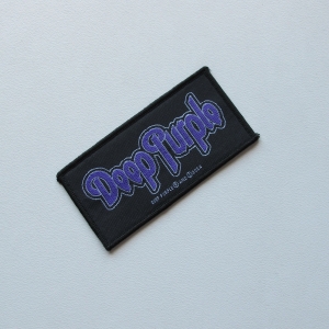 DEEP PURPLE - LOGO -- Woven Patch