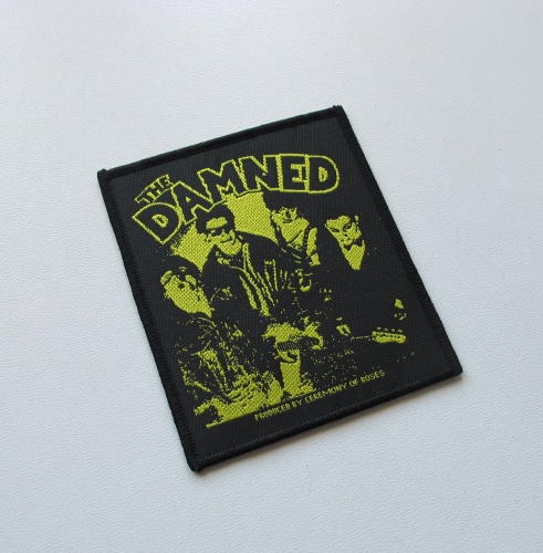 THE DAMNED [green] -- Woven Patch.jpg
