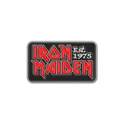 IRON MAIDEN - EST 1975 -- Metal Pin.png