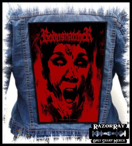 BODYSNATCHER - Take Me To Hell -- backpatch back patch.jpg