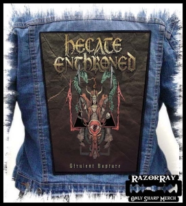 HECATE ENTHRONED - Virulent Rapture -- Backpatch