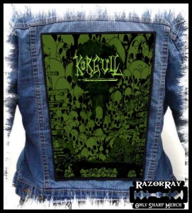 KÖRGULL THE EXTERMINATOR - War of the Voivodes -- Backpatch