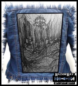 KRALLICE - Inorganic Rites -- Backpatch
