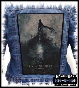 LIVING SACRIFICE - Ghost Thief -- Backpatch