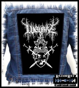 LUGUBRE - Anti-Human Black Metal -- Backpatch