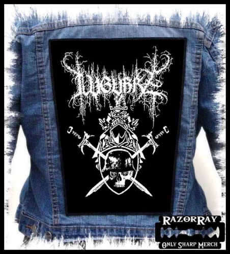 LUGUBRE - Anti-Human Black Metal -- backpatch back patch.jpg