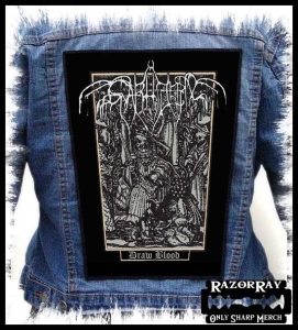 SVARTTJERN - Draw Blood-- Backpatch