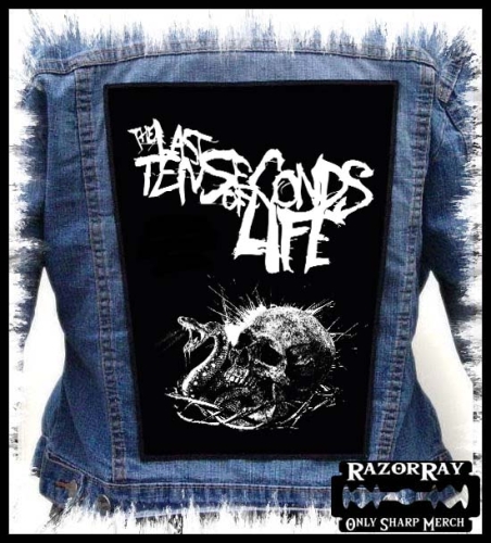THE LAST TEN SECONDS OF LIFE - Snake -- backpatch back patch.jpg