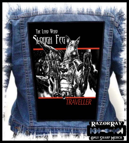 THE LORD WEIRD SLOUGH FEG - Traveller -- backpatch back patch.jpg