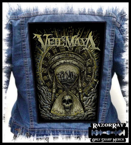 VEIL OF MAYA - Hourglass -- backpatch back patch.jpg