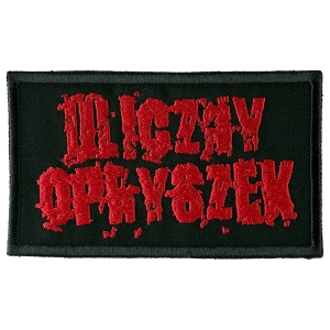ULICZNY OPRYSZEK - LOGO [red] --- Embroidered Patch