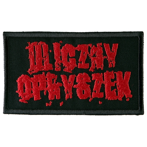 ULICZNY OPRYSZEK - LOGO [red] -- Embroidered Patch.jpg