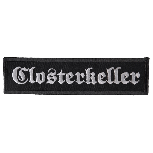 CLOSTERKELLER - LOGO OLD [white] -- Embroidered Patch.jpg