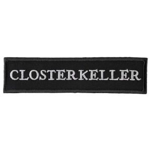 CLOSTERKELLER - ARGENTO [white] --- Embroidered Patch